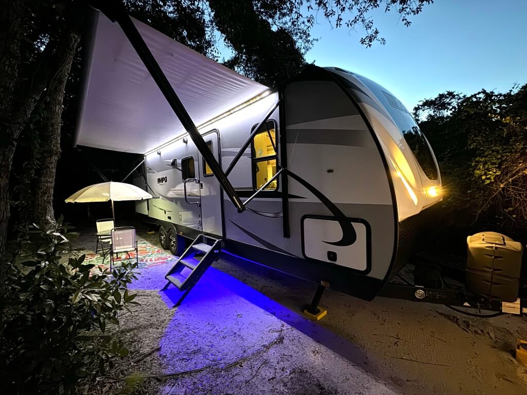 Our 33' travel trailer, Paradise.